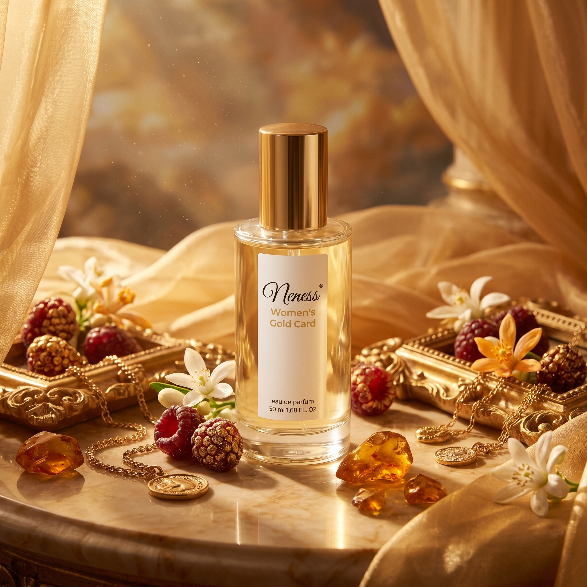 N177. Neness Women's Gold Card - 50 ml