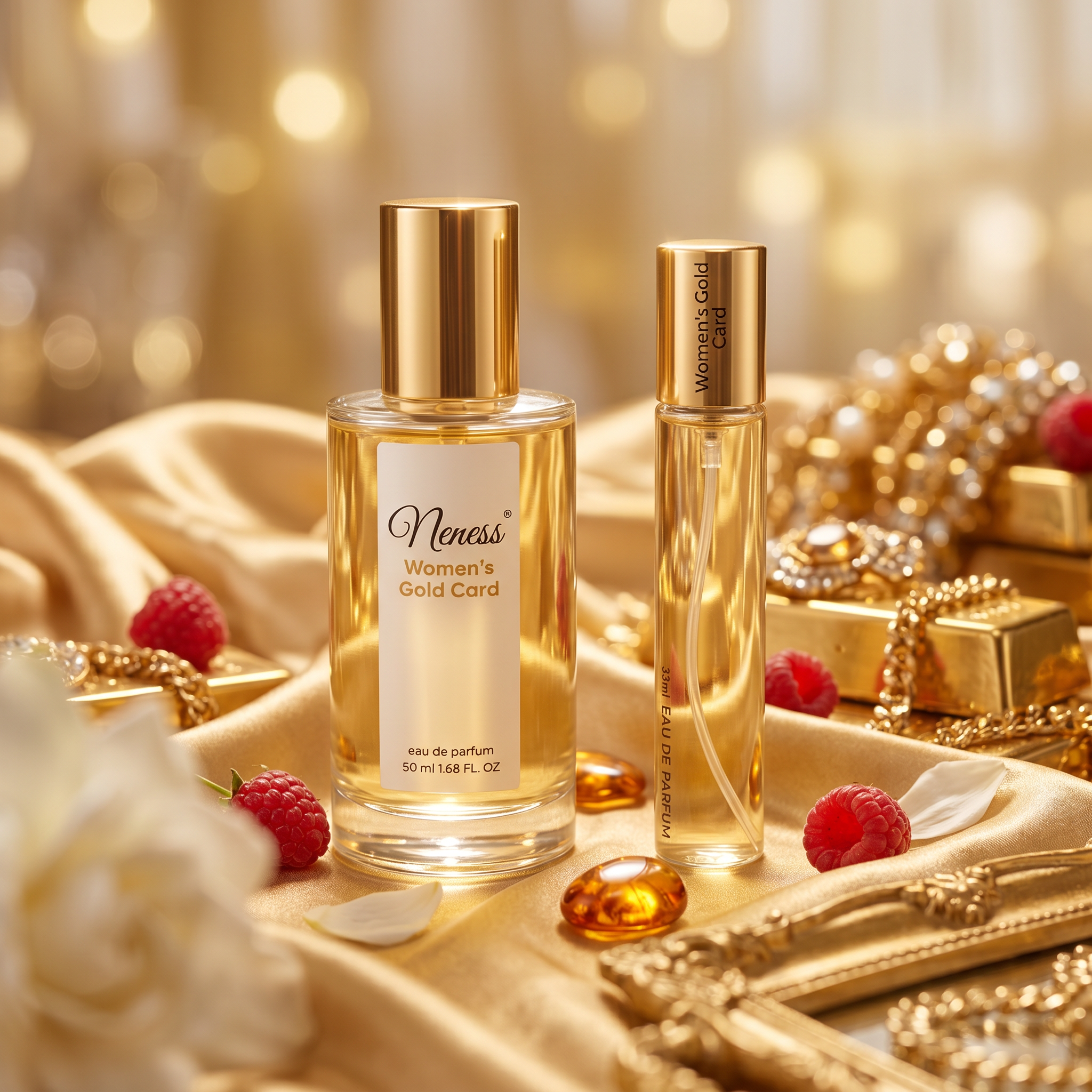 N177. Neness Women's Gold Card - Bundle