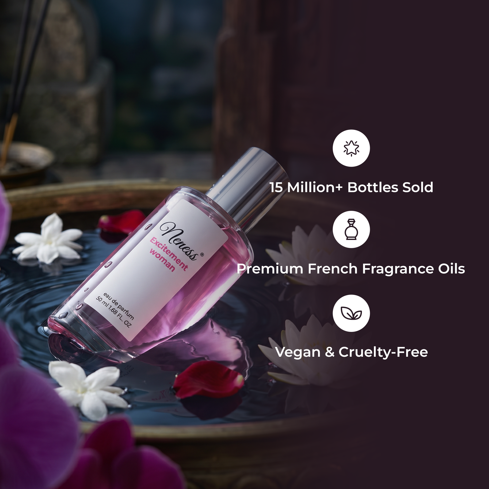 N084. Neness Excitement Woman - 50 ml