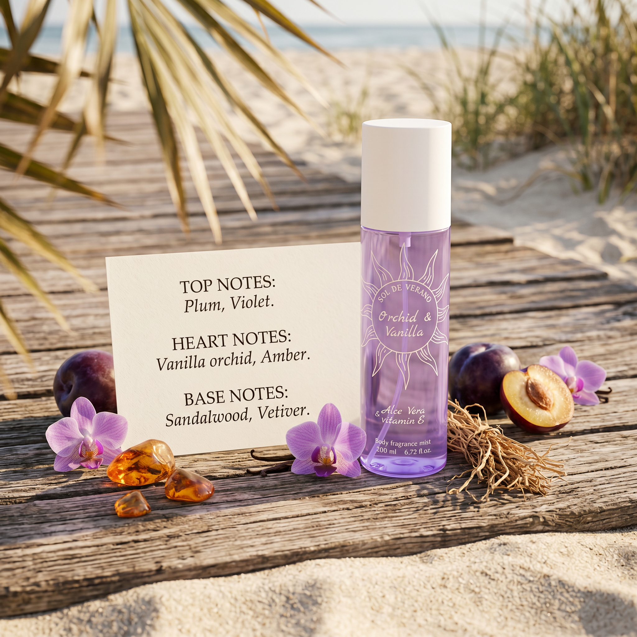 Neness Sol de Verano Orchid & Vanilla - Body Mist 200ml