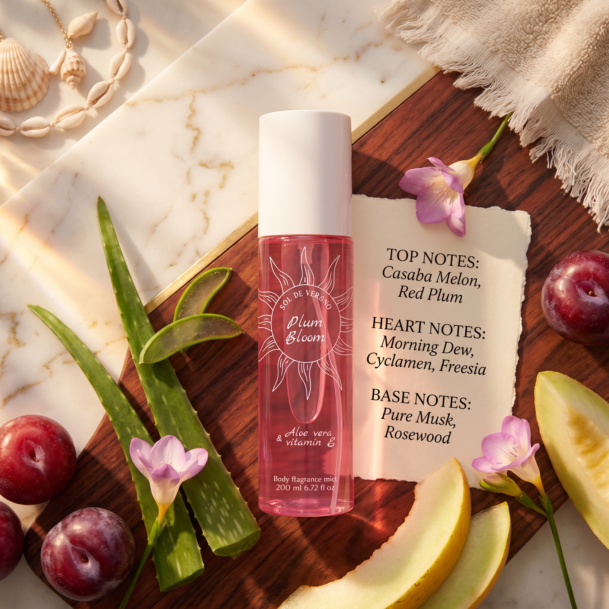 Neness Sol de Verano Plum Bloom - Body Mist 200ml
